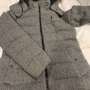 NWT Ralph Lauren Wool Winter Puffer Coat